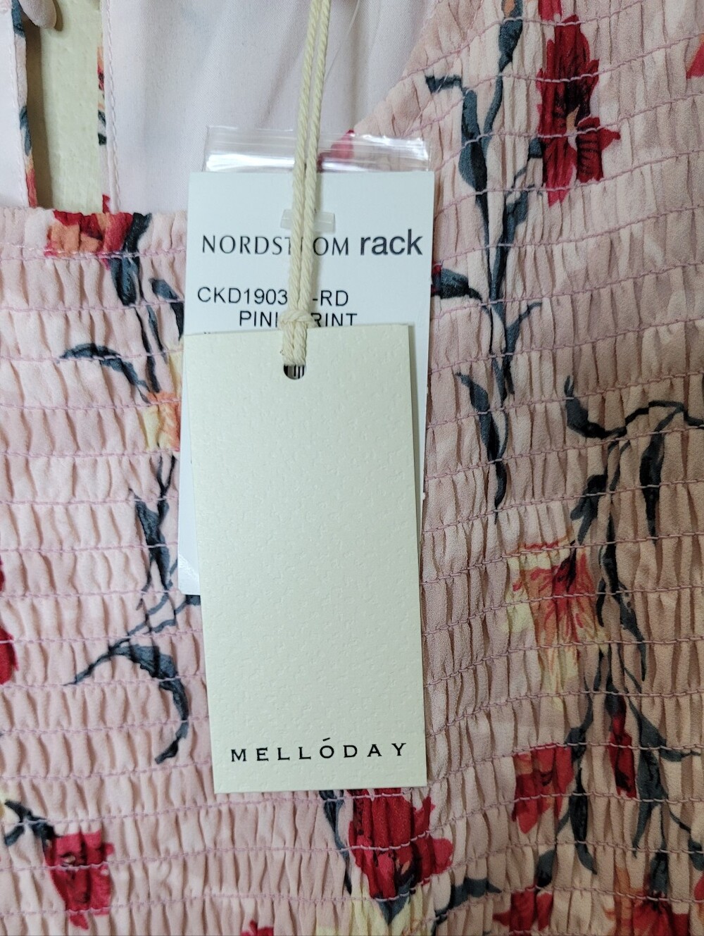 Melloday Tiered Floral Chiffon Sleeveless Maxi Dress Size XL NWT - Picture 11 of 11